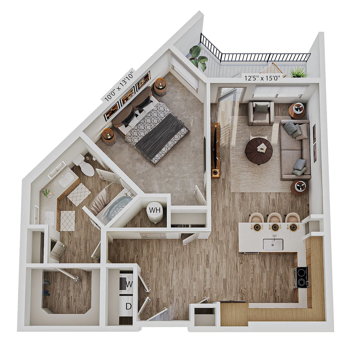 Floor plan A15