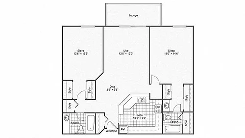Floor plan The Nelson