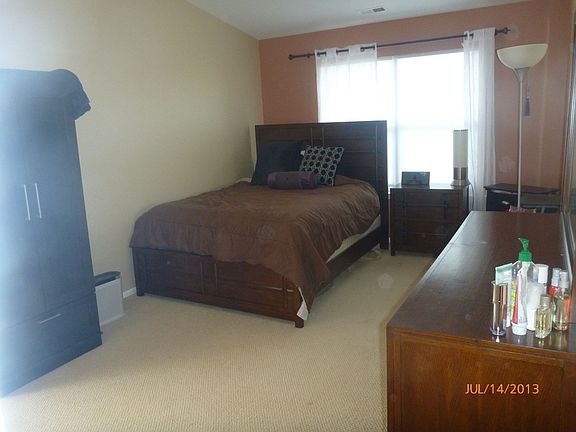 View of Master Bed Room with Walk-in Closet