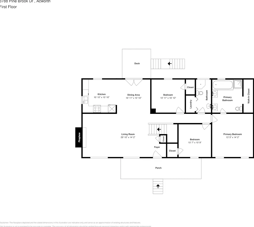 3788 Pine Brook Dr Acworth, GA 30102 — Photo 3