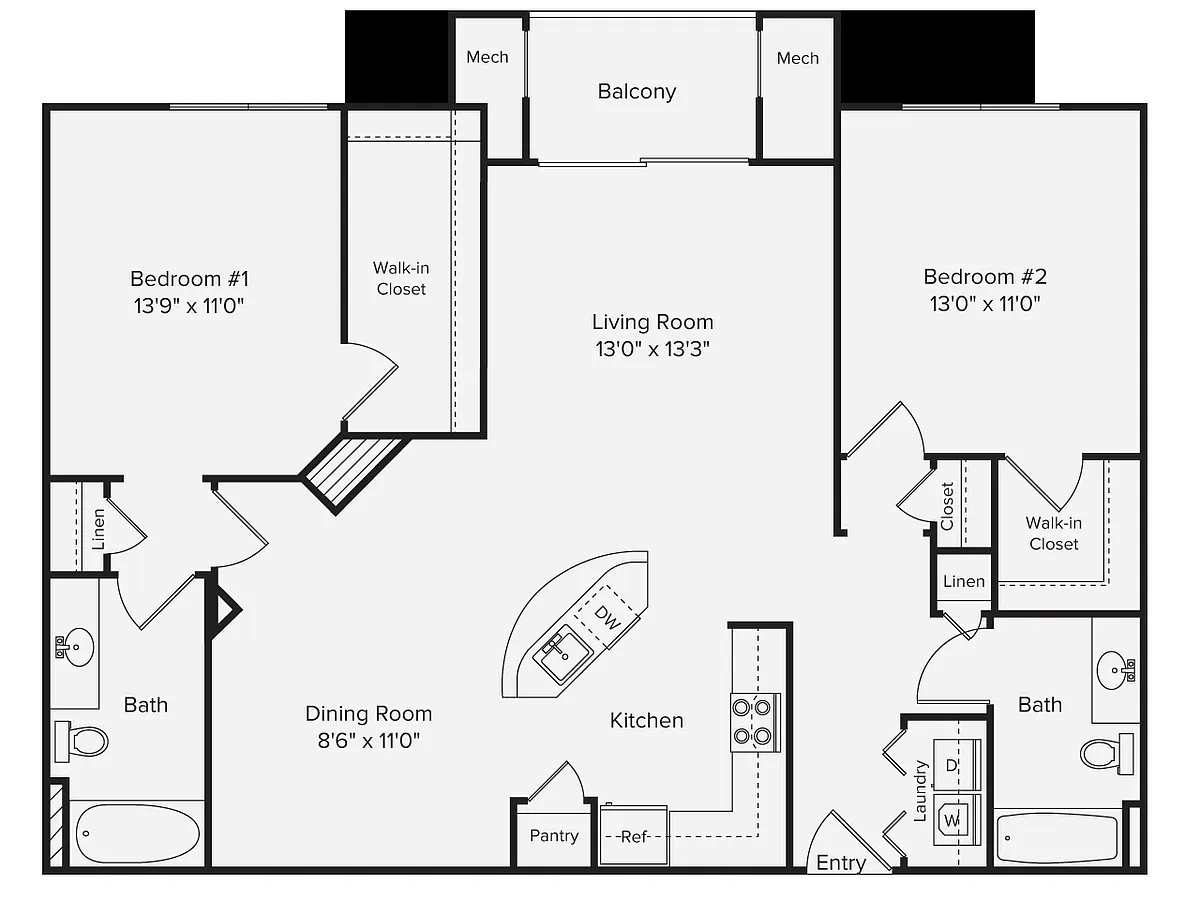 Floor plan B2P