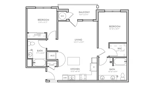 Floor plan B1