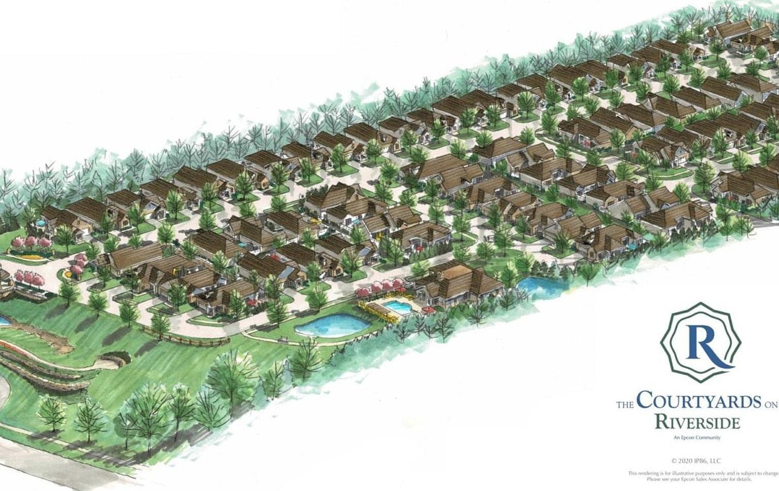 The Courtyards on Riverside by Epcon Communities Ohio in Dublin OH Zillow