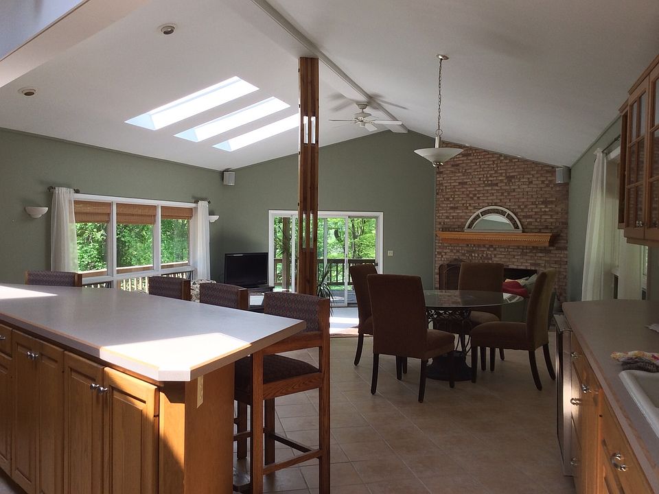 Open kitchen-living