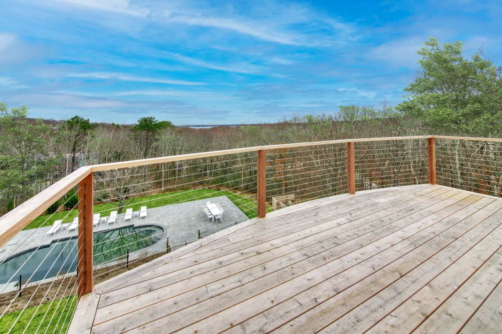  Water views from Primary deck