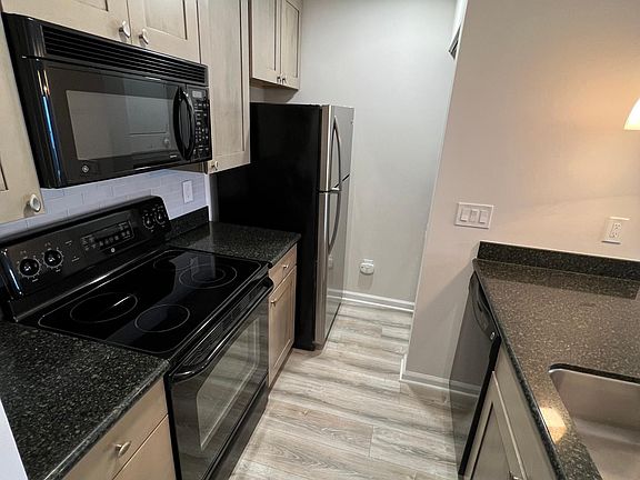 Galley style kitchen