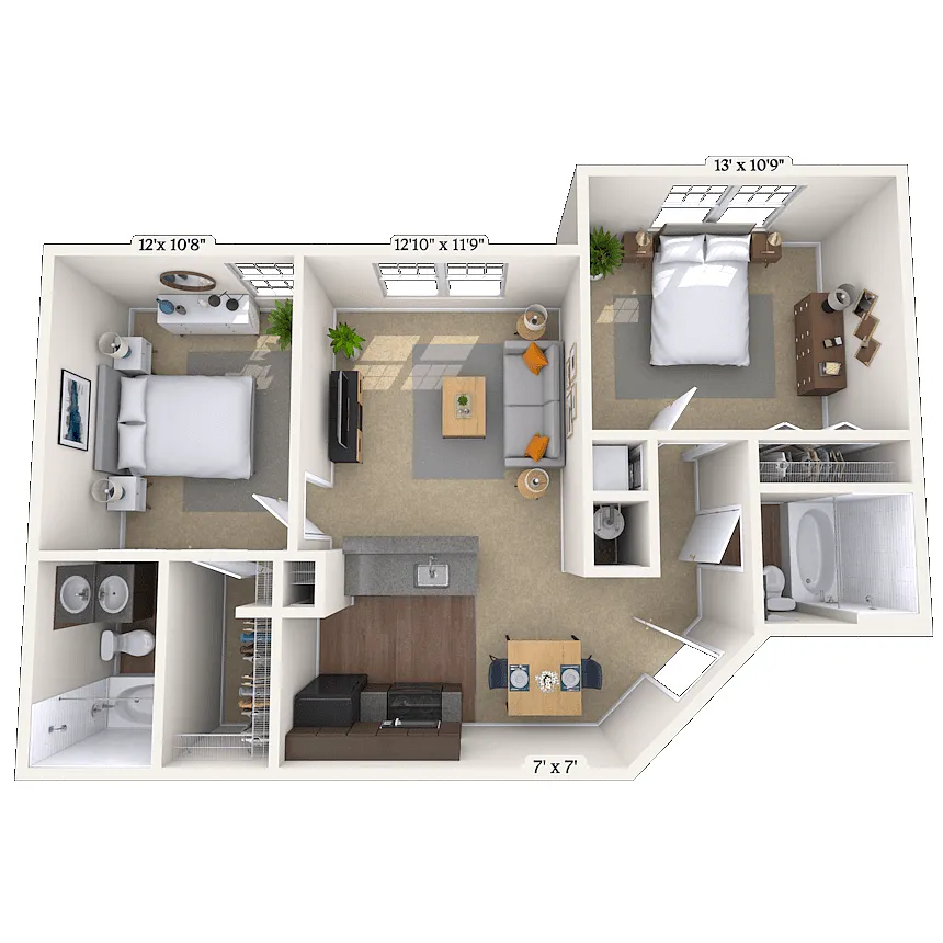 Floor plan Winchester I