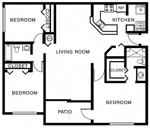 Floor plan 3A Renovation 3