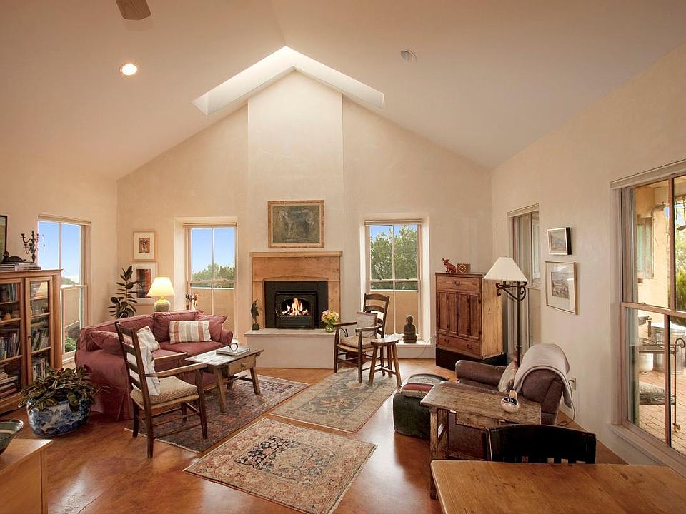 Great Room With Wood Burning Insert