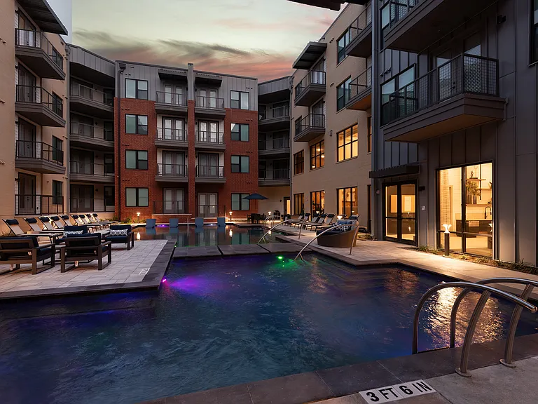 Evening Pool Retreat