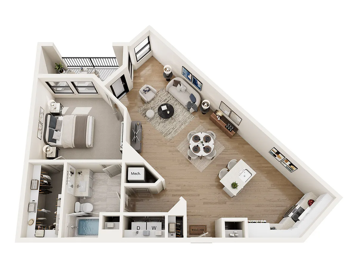 Floor plan A42