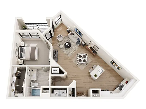 Floor plan A42