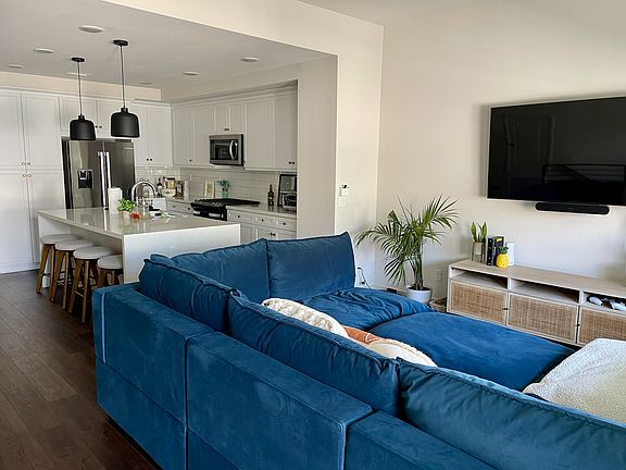 Living Room + Kitchen