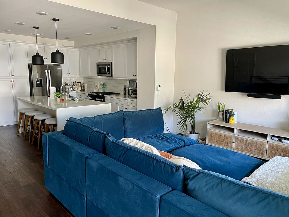 Living Room + Kitchen