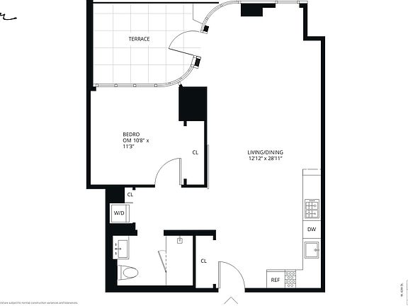 2nd image of 555 W 43rd St APT 10E