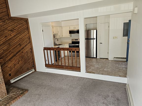 Open kitchen to living room