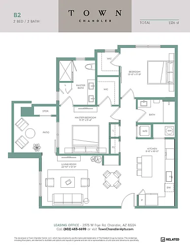 Floor plan B2