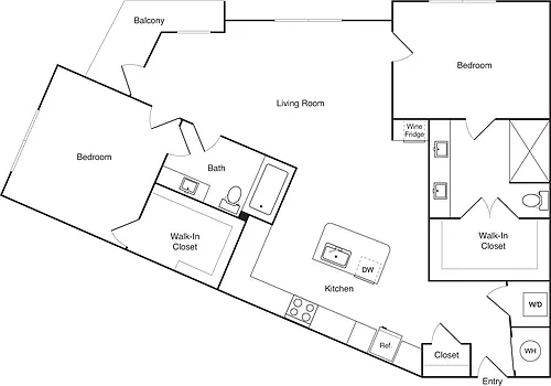 Floor plan B3
