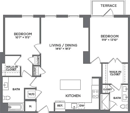 Floor plan B6