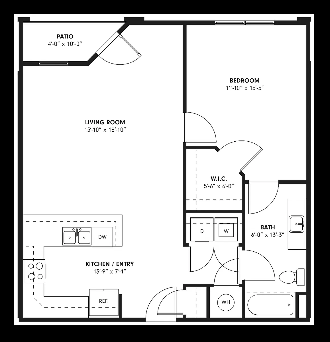 Floor plan The Dogwood
