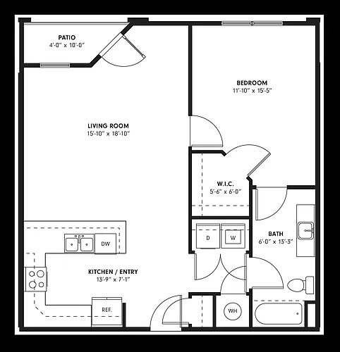 Floor plan The Dogwood
