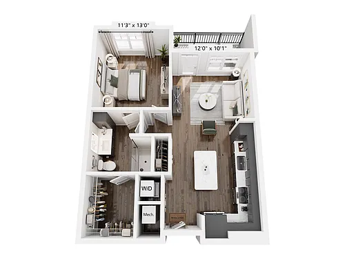 Floor plan A2