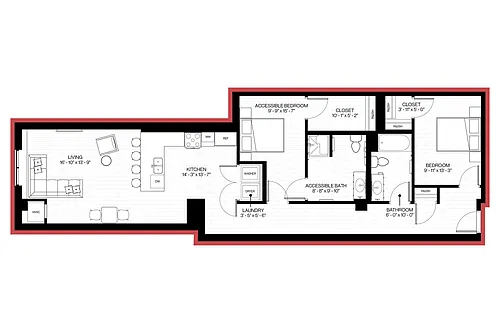Floor plan Marilyn-Type A