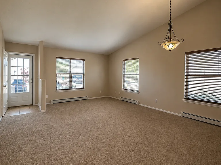 Entry, Living, Dining Room