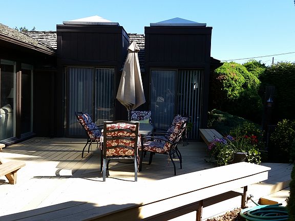 Backyard Patio/Master Doors