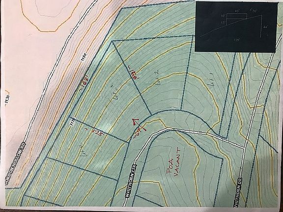 Valley below POA lot across 