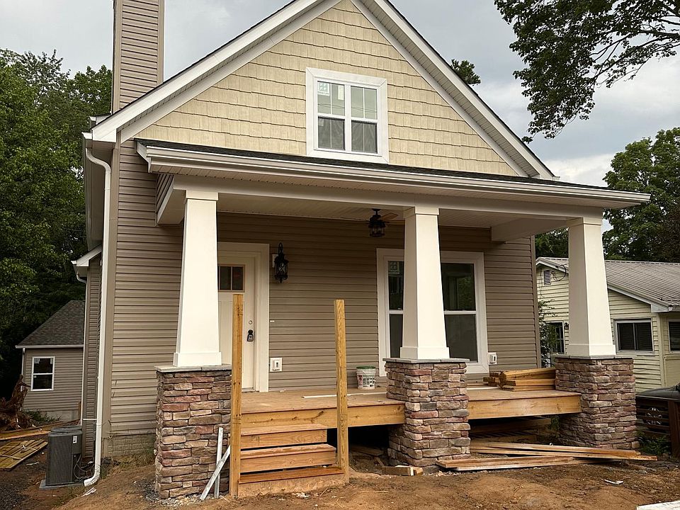 Front of Main House, apartment has separate parking and entry in back (still under construction, available Oct 1)