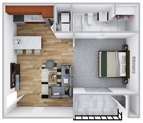 Floor plan STUDIO