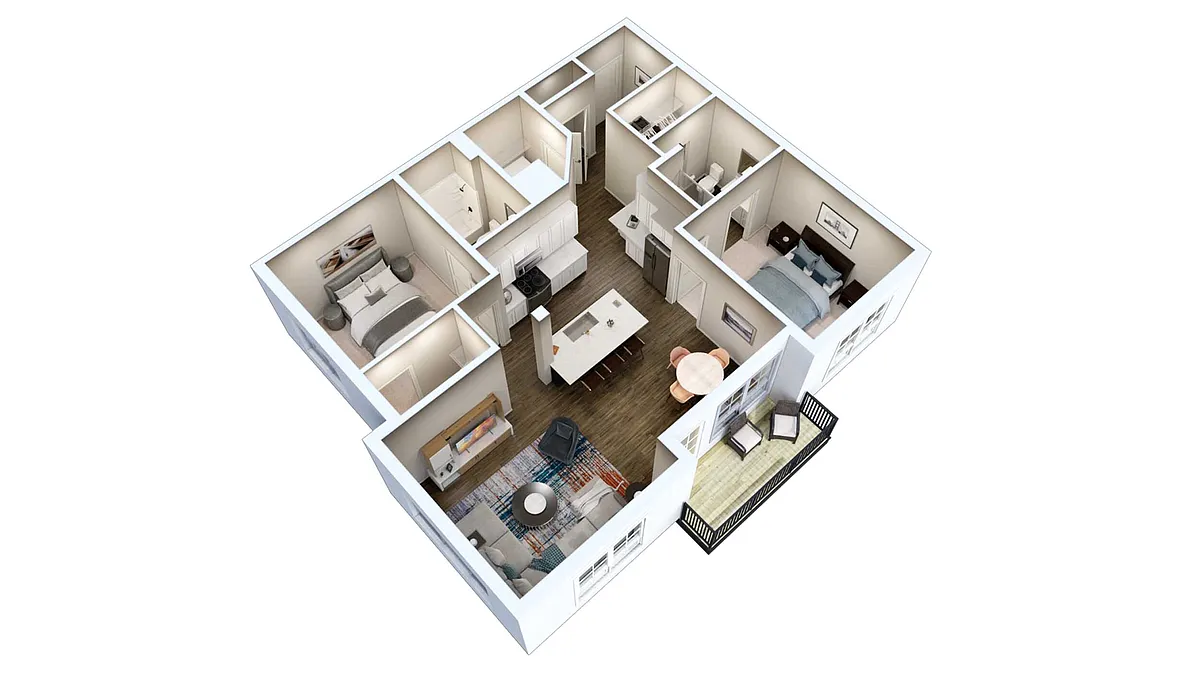 Floor plan C