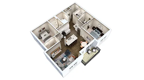Floor plan C