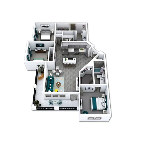 Floor plan C1