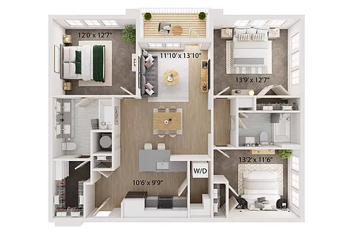 Floor plan Appalachian