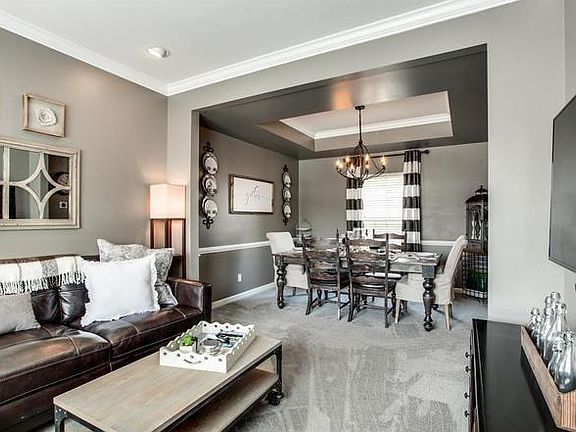 Living Room and Dining Room