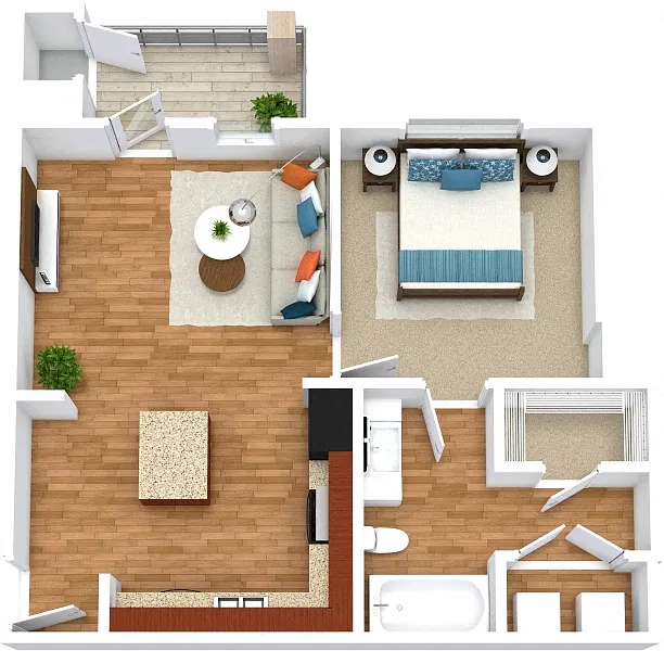 Floor plan Grapevine