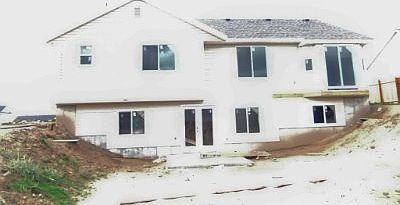 Back of home to be built