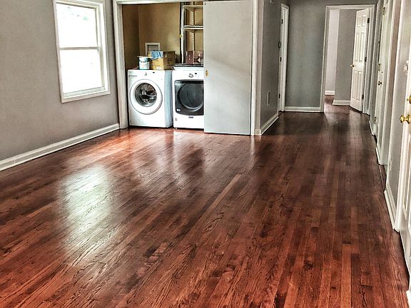 Great room with laundry