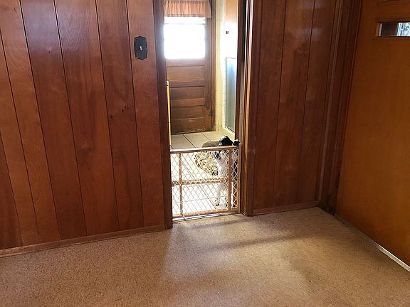 family room into laundry 