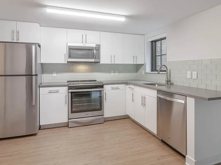 Kitchen with Stainless Steel Appliances