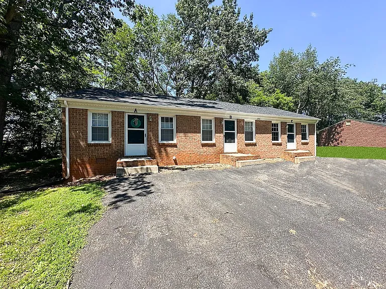 exterior with designated parking space