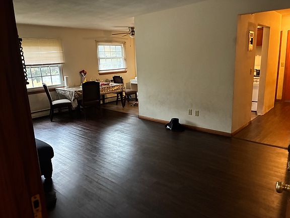 Living room. All hardwood floors