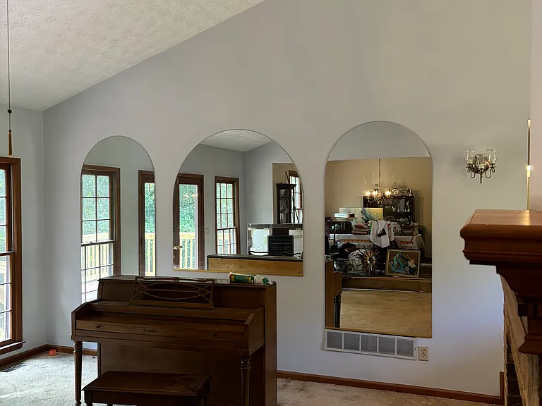 Vaulted living area