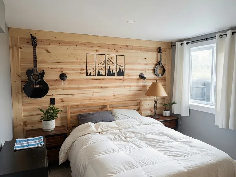 Fully furnished bedroom