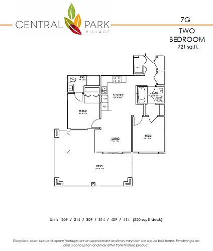 Floor plan 214