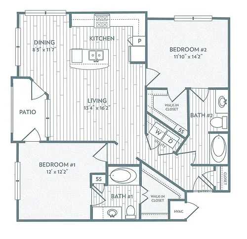 Floor plan B4 - Vancouver