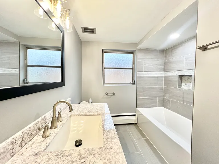Newly remodeled. All new bathroom appliances, toilet, tube, tile