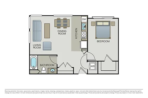 Floor plan Plan 1C